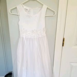 First holy communion dress sz 8 so sweet